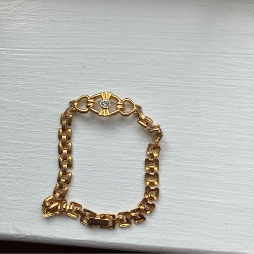 Boutique Gold Fashion Jewelry Cubic Zirconia Bracelet